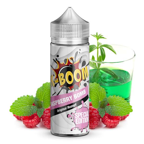 K-BOOM Raspberry Bomb Original Rezept Aroma 10ml