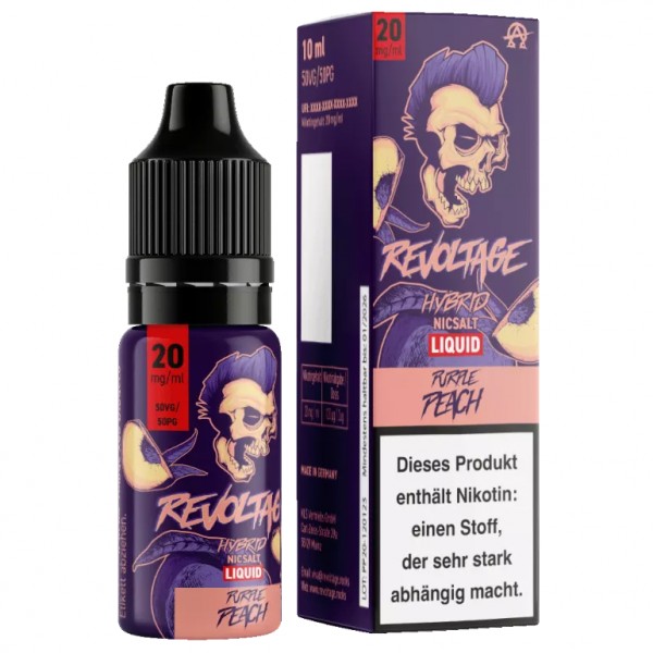 Revoltage - Purple Peach - Hybrid Nikotinsalz Liquid