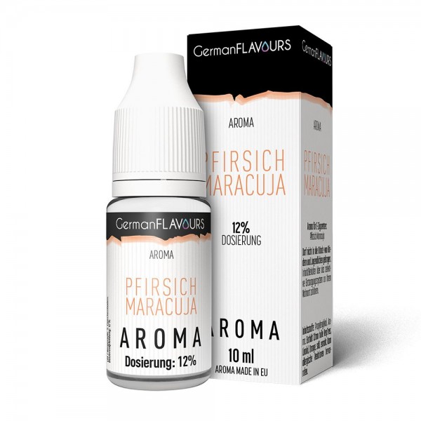 Germanflavours Pfirsich Maracuja Aroma 10ml