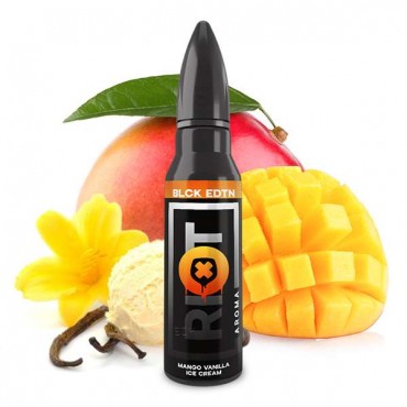 RIOT SQUAD Black Edition Mango Vanilla Ice Cream Aroma 15ml