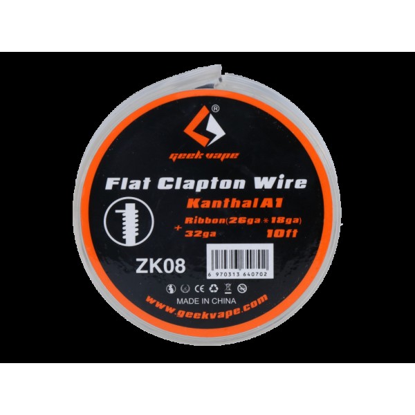 Geekvape Flat Clapton Wickeldraht Kanthal A1 5er Packung