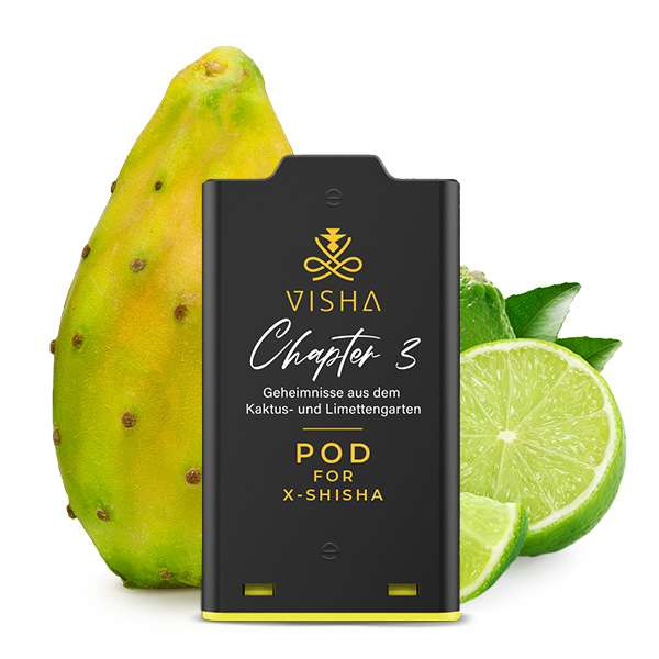 X-Shisha  by  X-Bar  Pod  -  Visha  -  Chapter  3  0mg