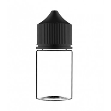 Chubby Gorilla 75ML Stubby PET Unicorn Leerflasche mit schwarzer Cap