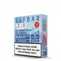 2x Elfbar ELFA CP Prefilled Pod - Blueberry Sour Raspberry 20mg