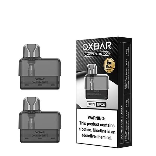OXBAR Oxpod Elite Pod Tank Verdampfer 0.8 Ohm (2 Stück pro Packung)
