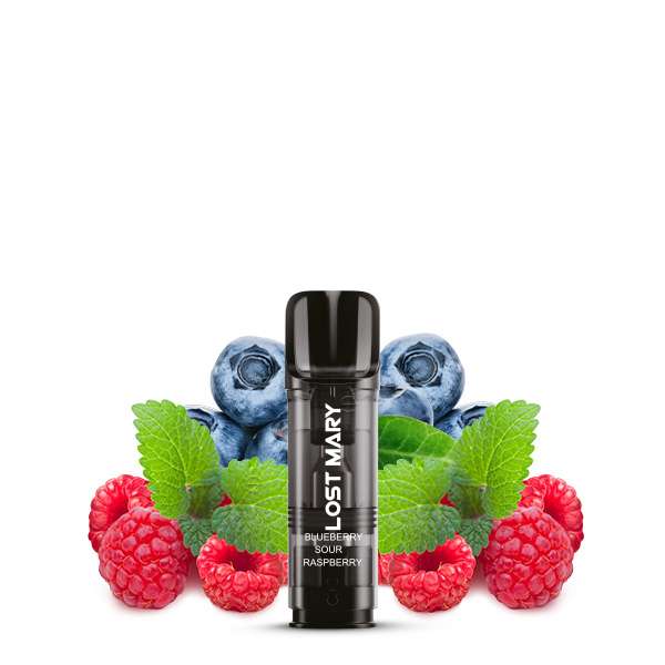 Lost Mary - Tappo Pod Blueberry Sour Raspberry 20mg/ml (2 Stück pro Packung)