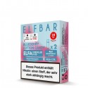 2x Elfbar ELFA CP Prefilled Pod - Blueberry Cotton Candy 20mg