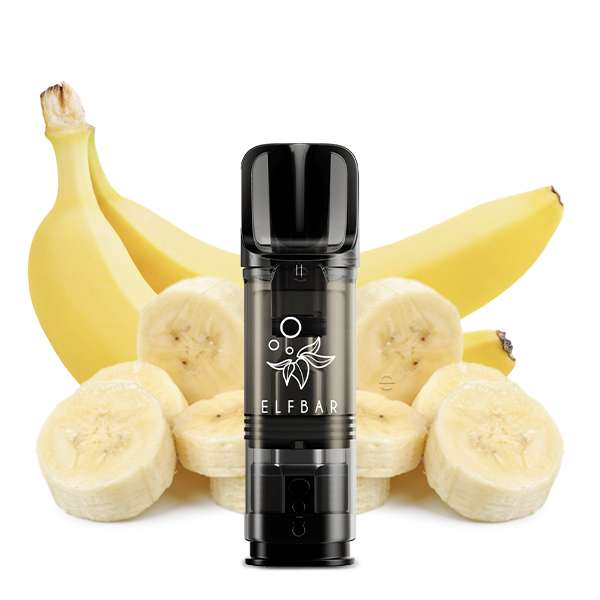 2x Elfbar ELFA CP Prefilled Pod - Banana 20mg