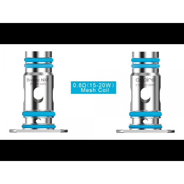 Aspire Breeze - NXT Mesh Heads 0,8 Ohm (3 Stück pro Packung)