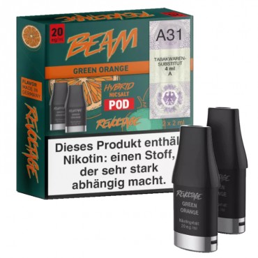 Revoltage - Beam Pod Green Orange (2Stück pro Packung)