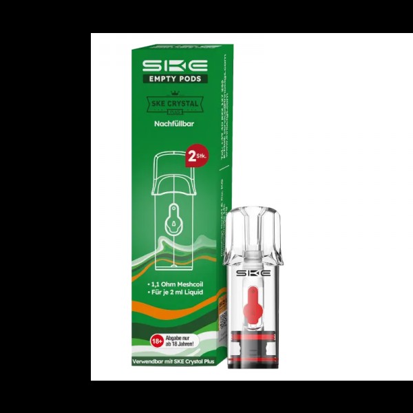 SKE - Crystal Leer-Pod (2 Stück pro Packung)
