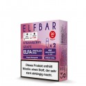 2x Elfbar ELFA CP Prefilled Pod - Strawberry Grape 20mg