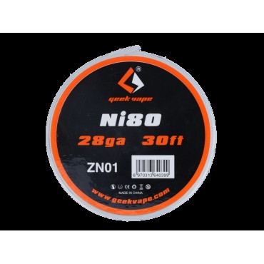 GeekVape Wickeldraht Ni80 10m