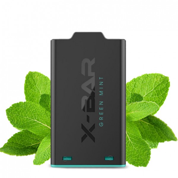 X-Shisha  by  X-Bar  Pod  -  Green  Mint  0mg