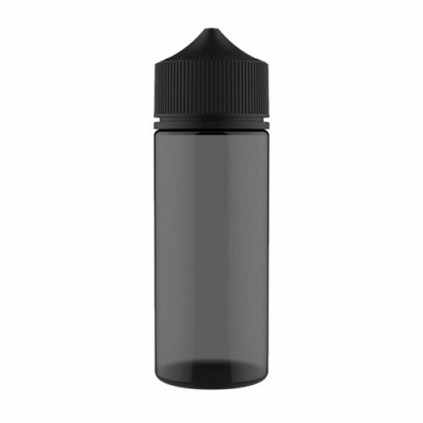 Chubby Gorilla 120ML V3 PET Unicorn Leerflasche schwarz mit schwarzer Cap