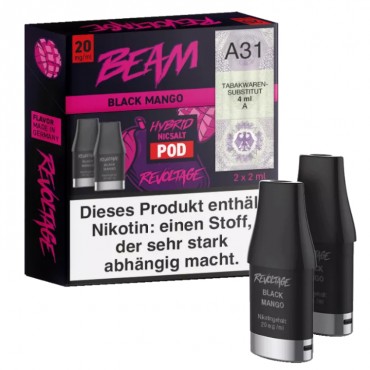 Revoltage - Beam Pod Black Mango (2Stück pro Packung)
