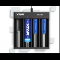 Xtar MC4S – kompaktes 4-Schacht Ladegerät für Li-Ion und Ni/MH Akkus