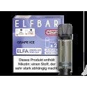 Elfbar - Elfa Pod Grape Ice 20 mg/ml (2 Stück pro Packung)