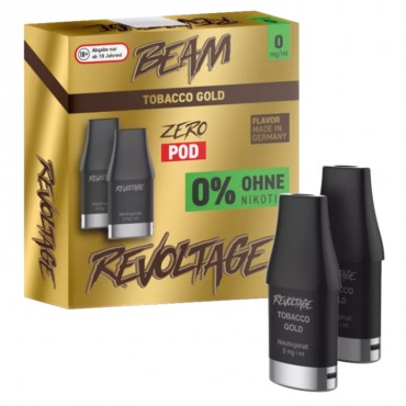 Revoltage - Beam Pod Tobacco Gold (2Stück pro Packung)